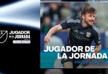 Anders Dreyer, de San Diego FC, elegido como Jugador de la Jornada 1 de MLS
