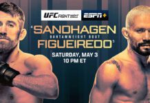 UFC Fight Night Sandhagen vs Figueiredo Bolsa: ¿Cuánto dinero se llevan los peleadores del evento estelar?