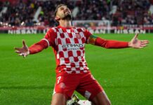 Stuani acerca al Girona a la permanencia