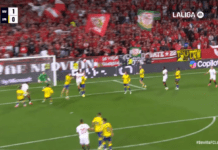 ¡Tuvo que ser un canterano! El de Pascual que da la salvación virtual al Sevilla y enloqueció al Pizjuán