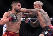 Otro campen del UFC comprueba el poder de Ilia Topuria y se niega a hacer sparring de nuevo