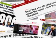 Así reaccionó el mundo al gol 900 de Messi