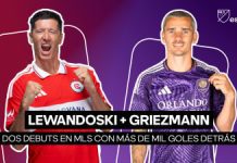 Una noche y más de 1,000 goles, el debut de Griezmann y Lewandowski en MLS
