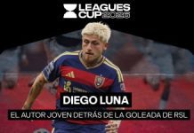 El show de Diego Luna llena de ilusión al joven Real Salt Lake, que golea en Leagues Cup